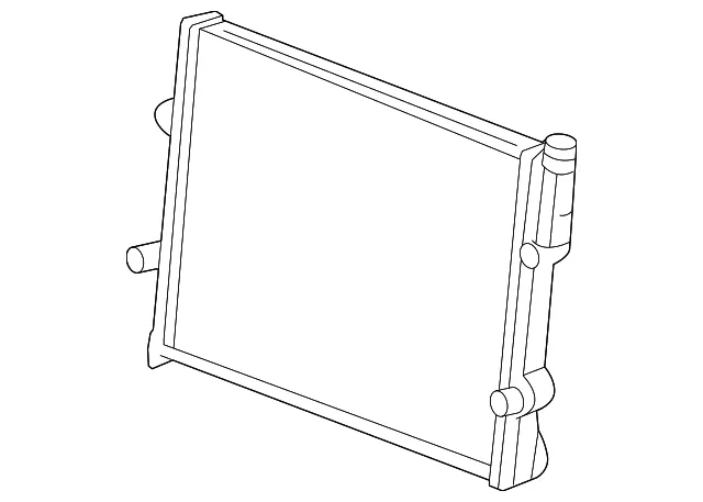 Intercooler Radiator - GM (25876663) - view 2