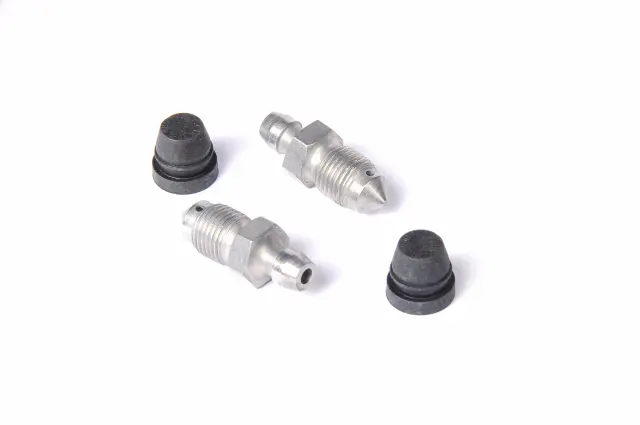 Front Disc Brake Caliper Bleeder Valve Kit with Bleeder Valves and Caps - GM (25900782) - view 3
