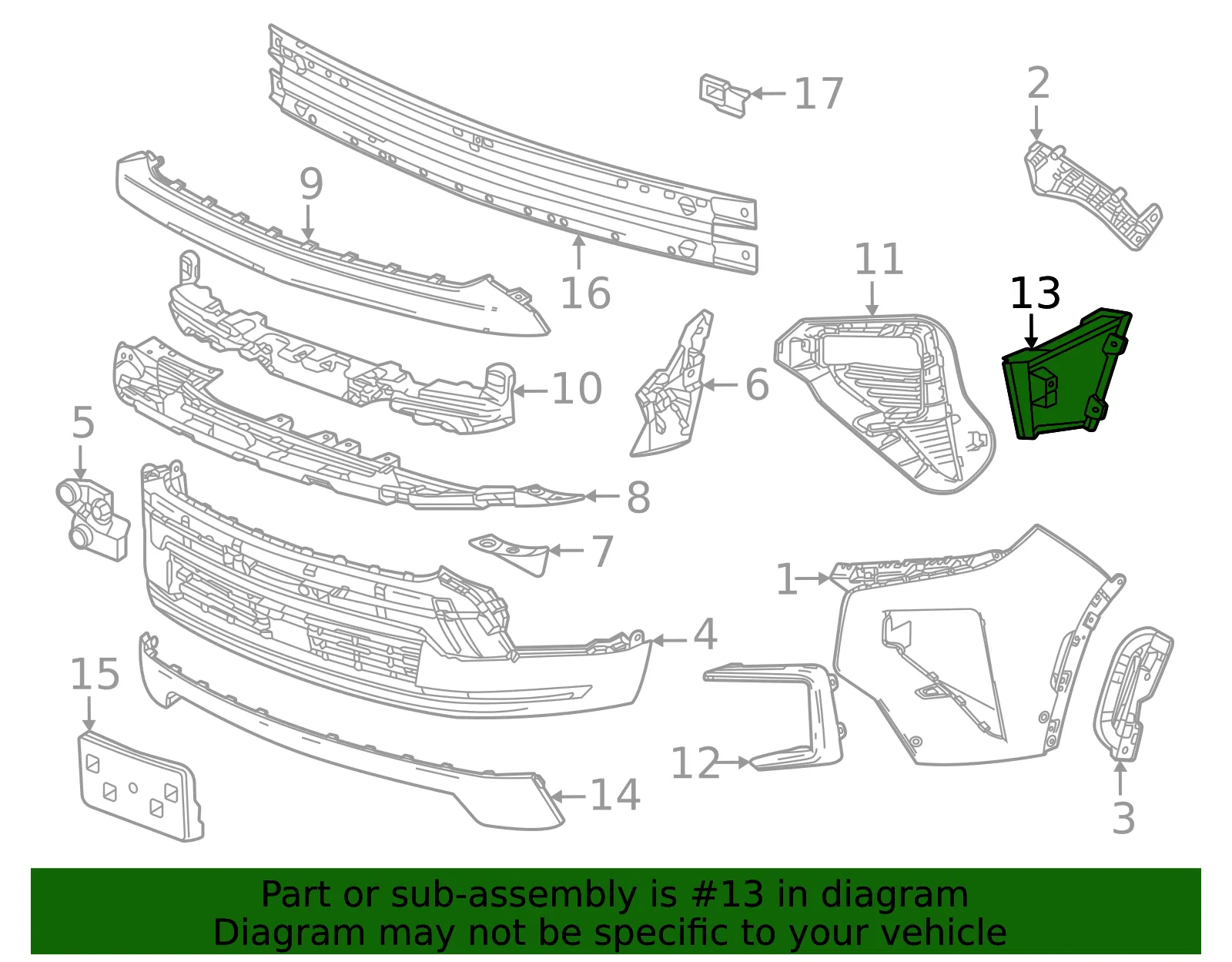 Air Inlet Duct - GM (26425544) - view 3