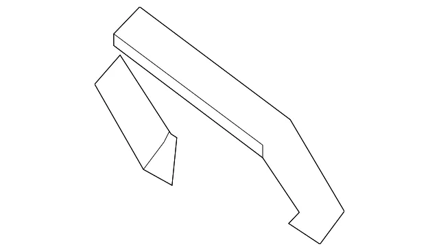 A/C Evaporator Core Seal - Nissan (27805-1PA0A)