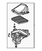 Air Cleaner Assembly - Kia (28110-P4410) - view 3