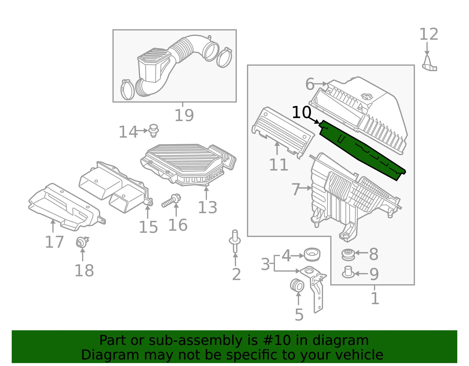 Air Filter - Kia (28113-D3300) - view 3