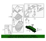 Lower Duct - Kia (28210-3T000) - view 4