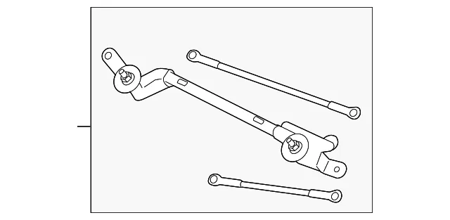 Wiper Linkage - Nissan (28840-JM00A)