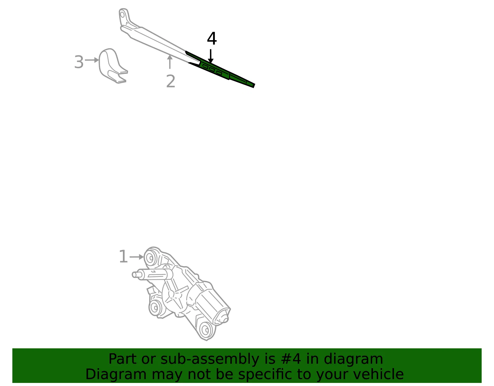 Wiper Blade - Volvo (30747761) - view 3