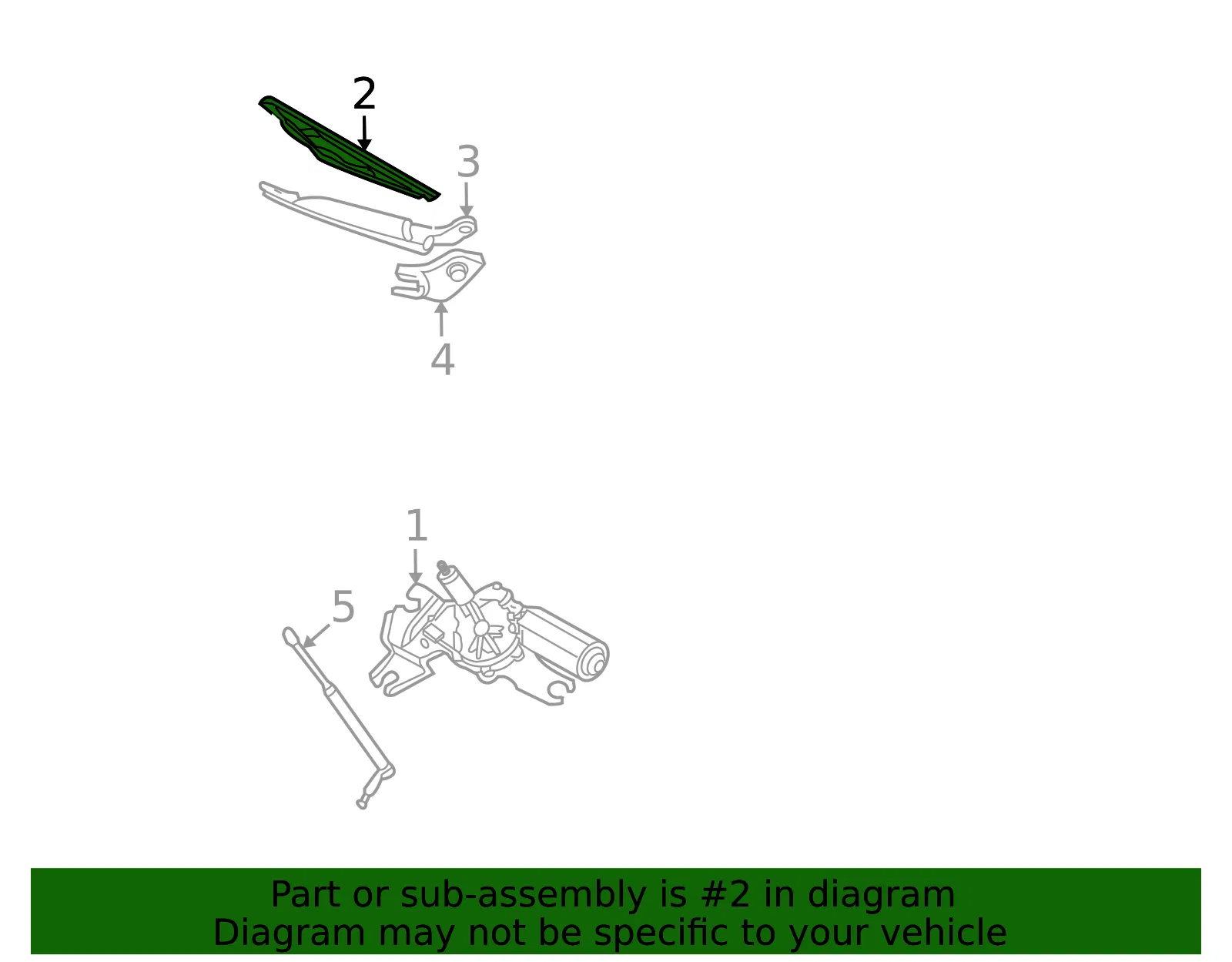 Wiper Blade - Volvo (30753767) - view 3