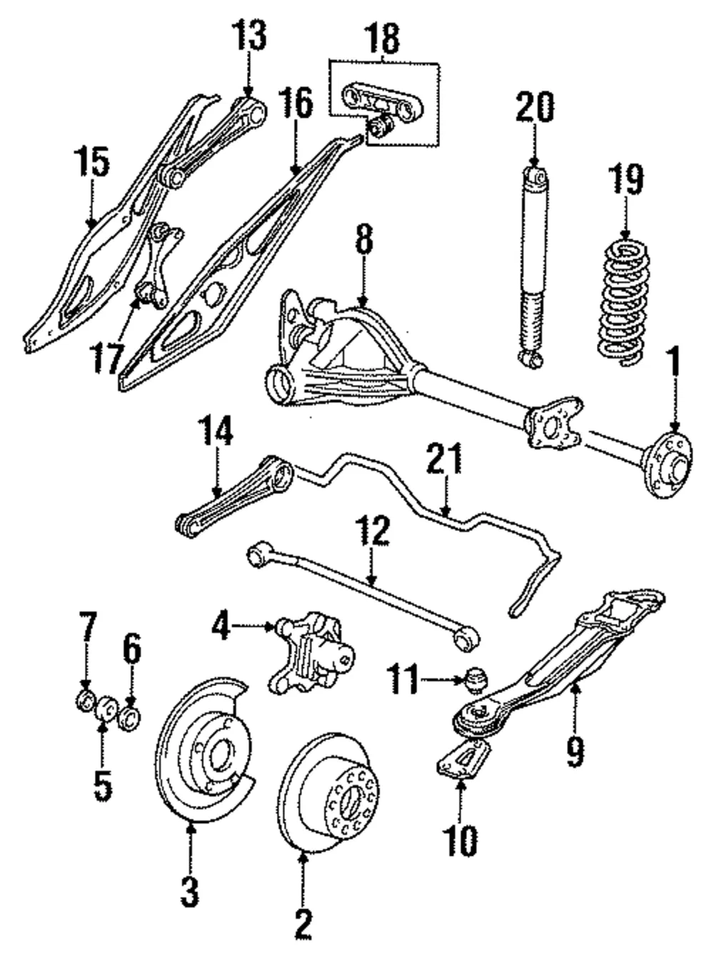 Rotor Rear - Volvo (31262098) - view 2
