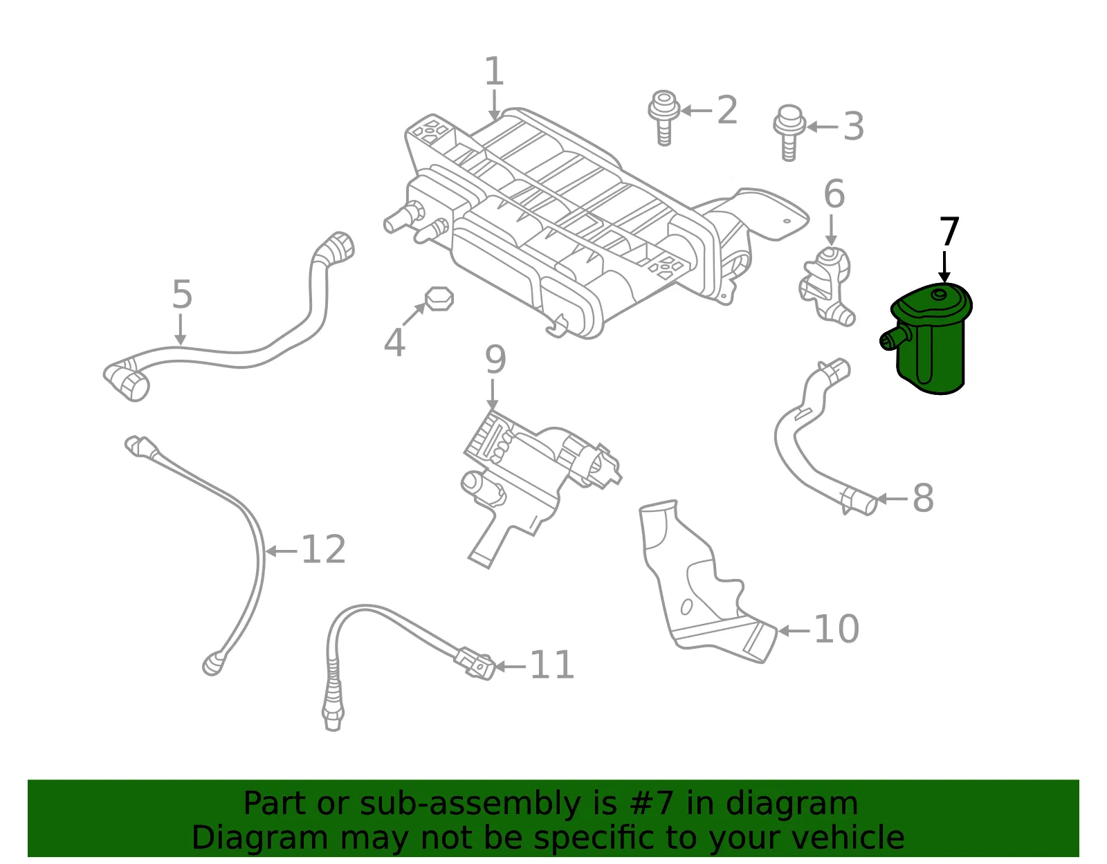 Filter - Kia (31454-M7550) - view 2