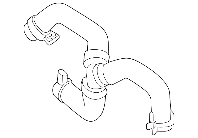 Radiator Coolant Hose - Volvo (31493282)