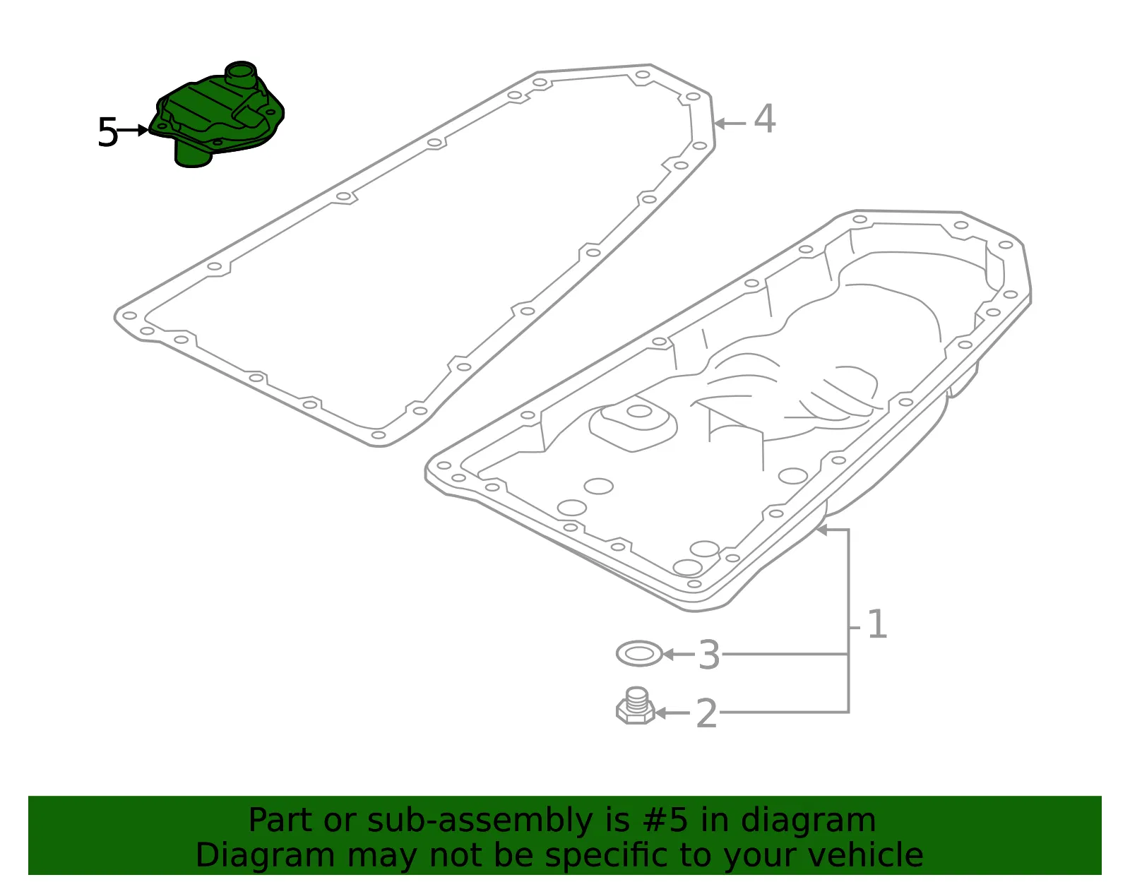 Transmission Oil Filter - Nissan (31728-1XF03) - view 3