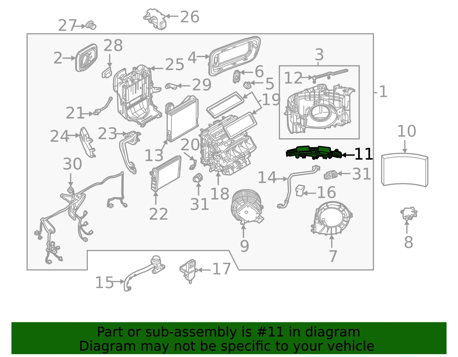 Filter Cover - Volvo (32241422) - view 2