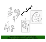 Brake Hose - Volvo (32246093) - view 5