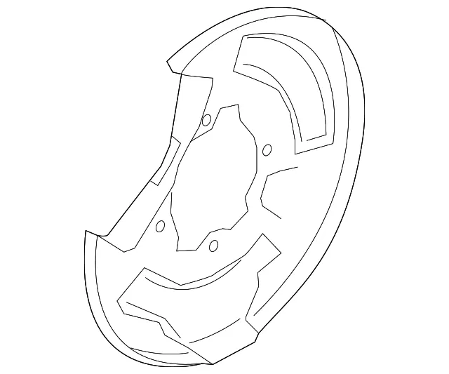 Brake Dust Shield - Volvo (32276994)