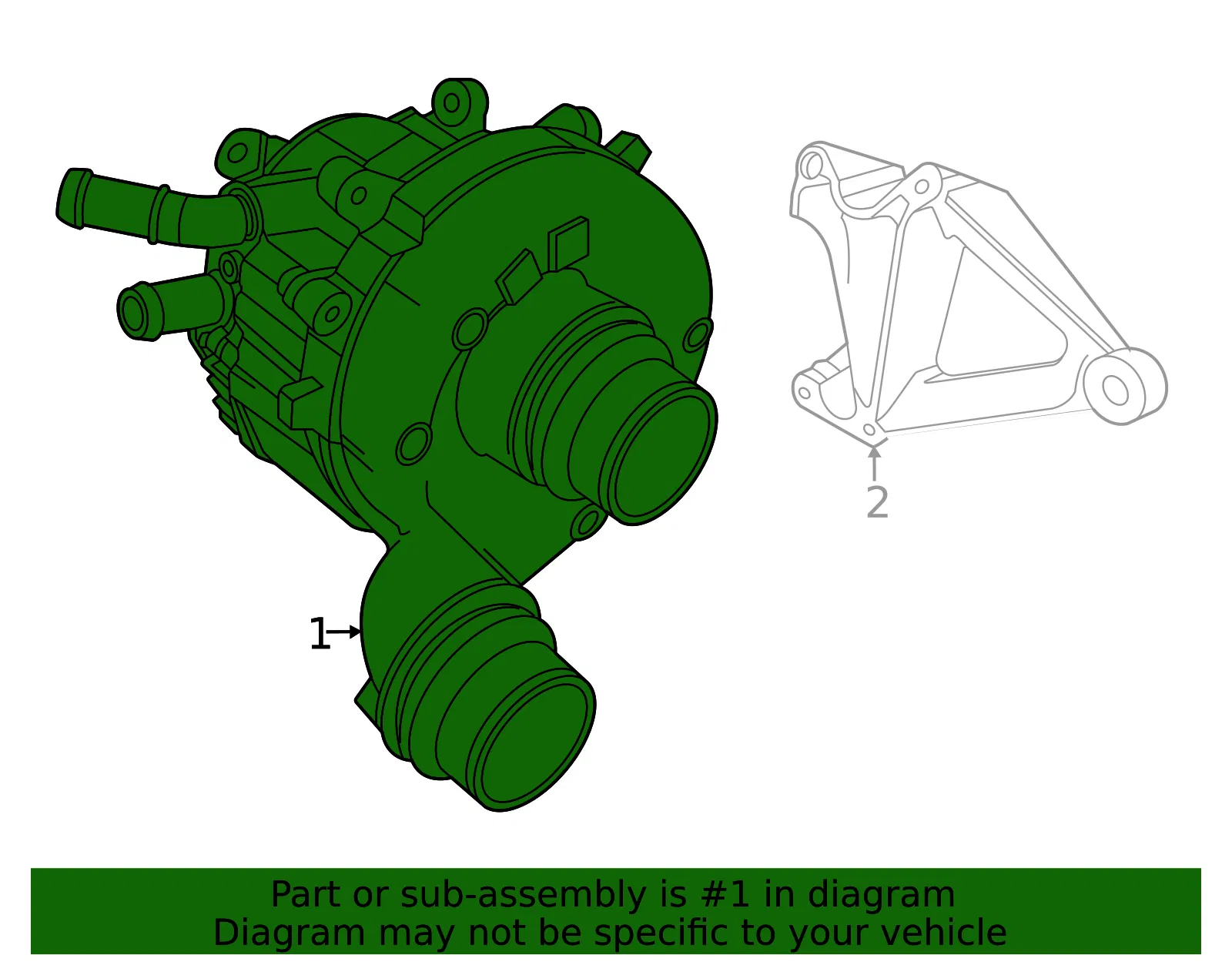 Compressor, Exch - Volvo (36011136) - view 2