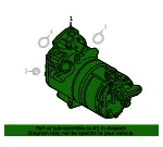 A/C Compressor - Volvo (36013037) - view 4