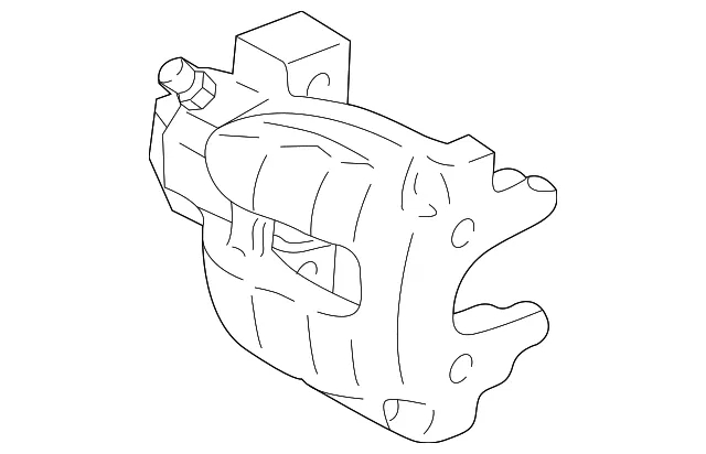 Caliper - Passenger Side (RH) - Volvo (8602855) - view 2