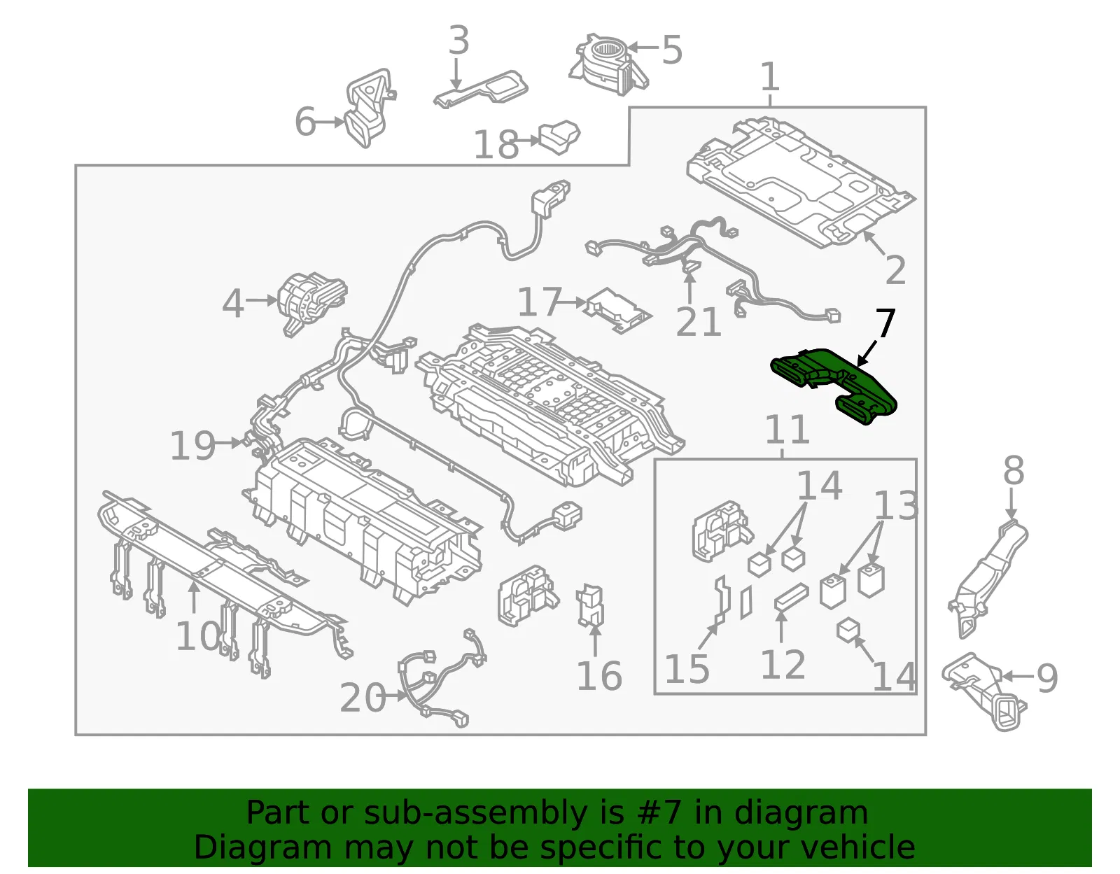 Outlet Duct - Kia (37574-G5610) - view 2