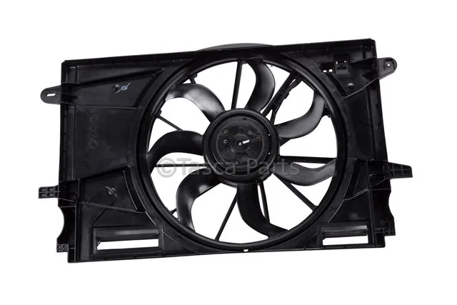 Engine Cooling Fan Assembly with Shroud - GM (39052896) - view 3