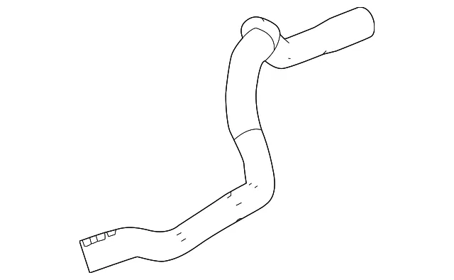 Heater Inlet Hose - GM (39071390) - view 2