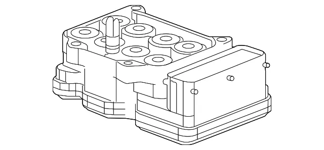 Electronic Brake Control Module - ACDelco (42353833) - view 4