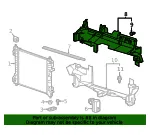 Radiator Air Upper Baffle - GM (42673788) - view 6