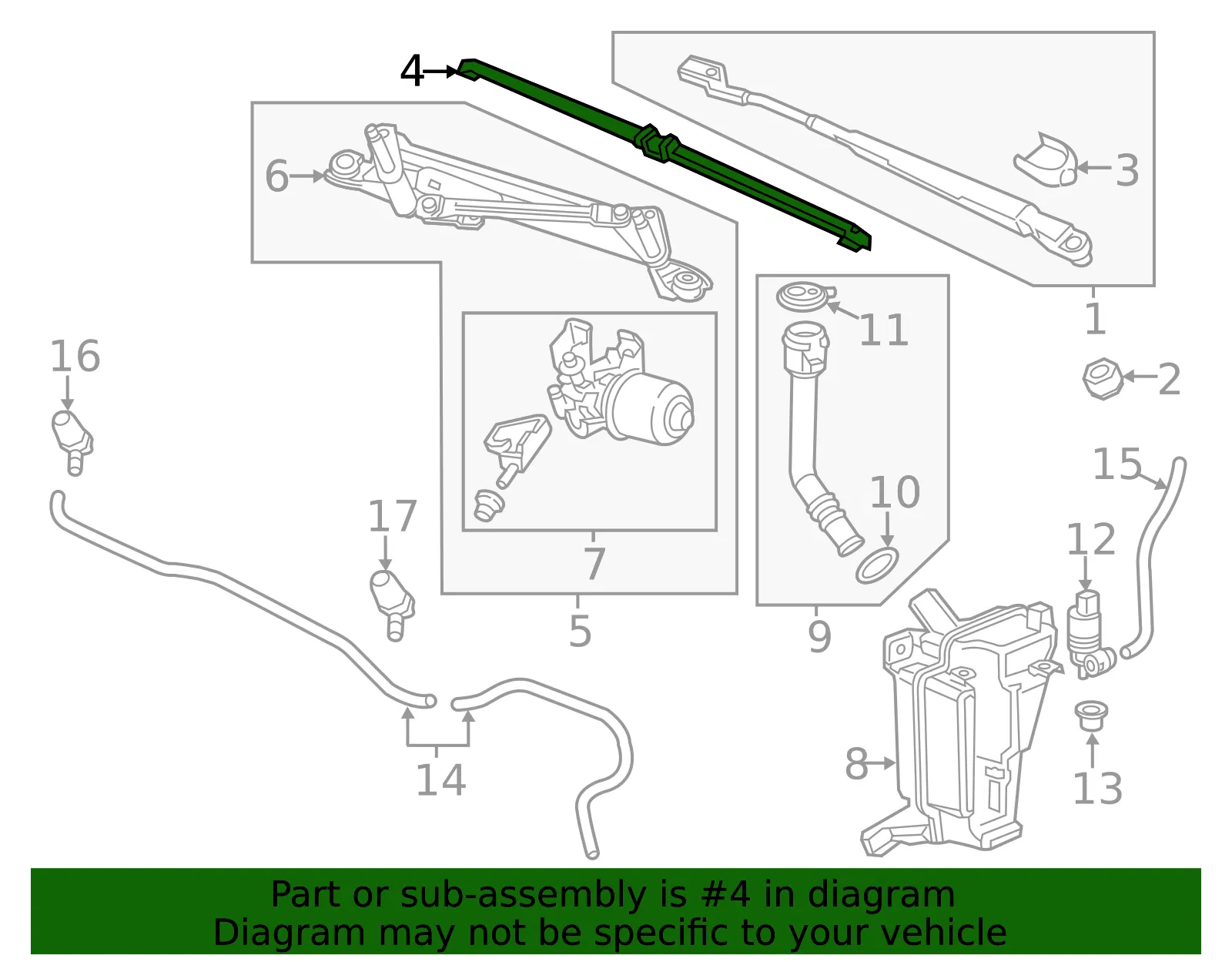 Wiper Blade - GM (42765836) - view 5