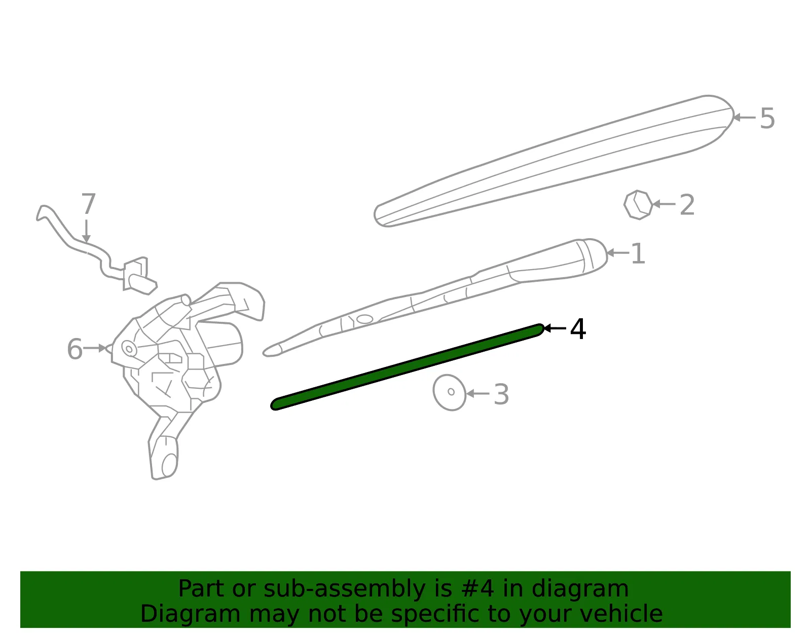 Wiper Blade - GM (42781377) - view 4