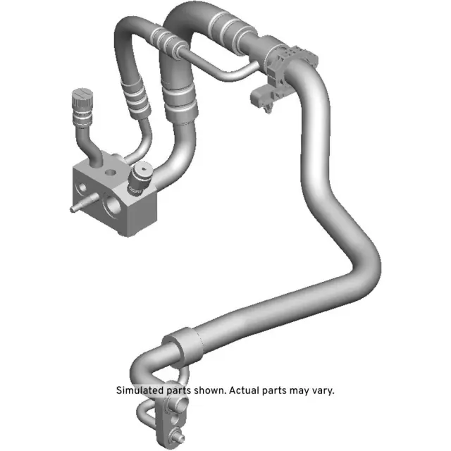 Air Conditioning Evaporator Hose - GM (42784186) - view 2