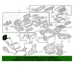 HVAC Heater Core Seal Kit - GM (42879610) - view 4