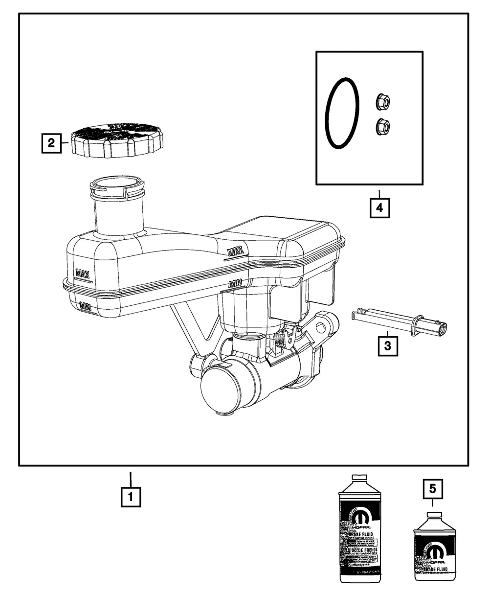 Brake Fluid - Mopar (4318080gd)