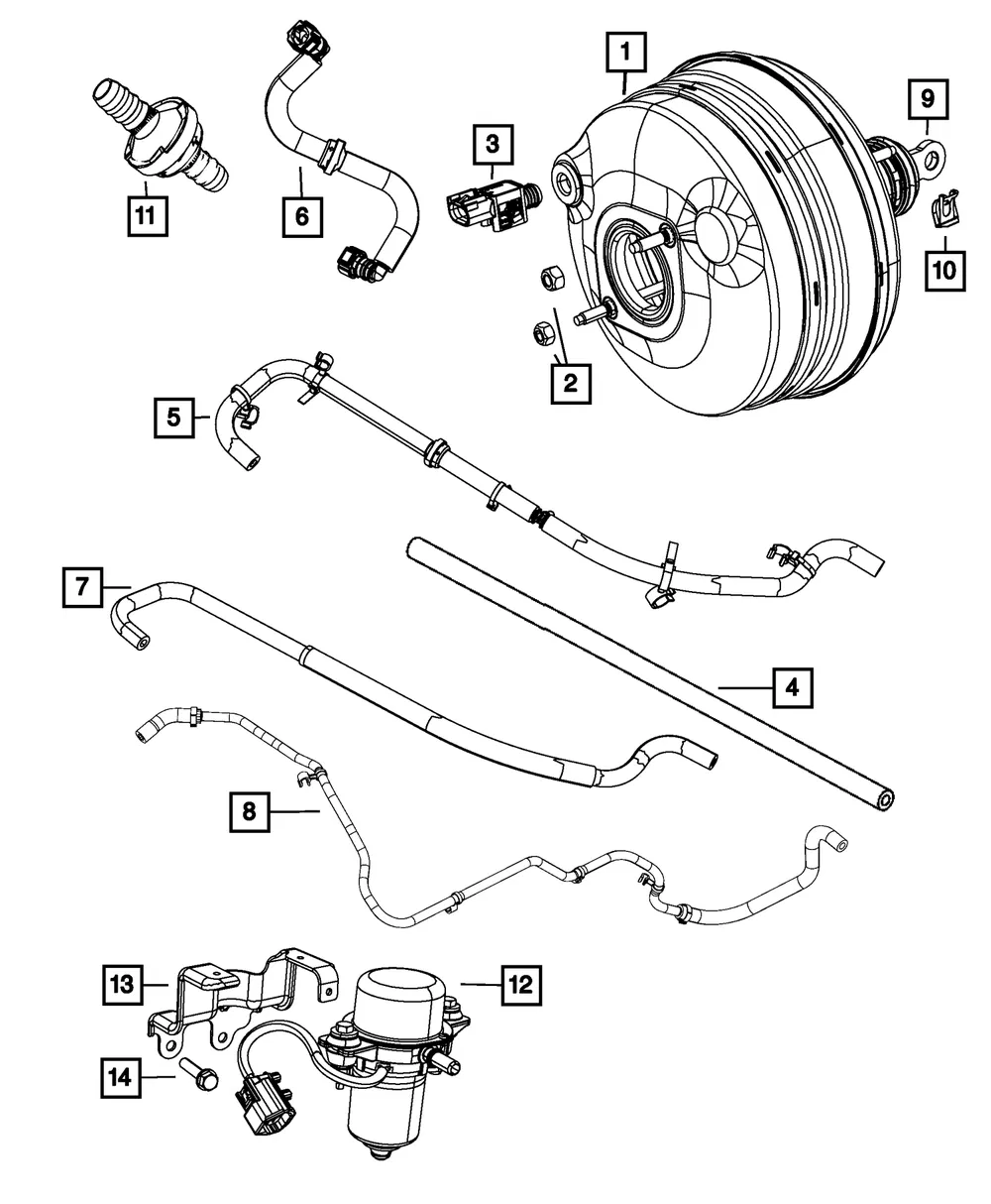 Power Brake Booster - Mopar (68089130ad) - view 4