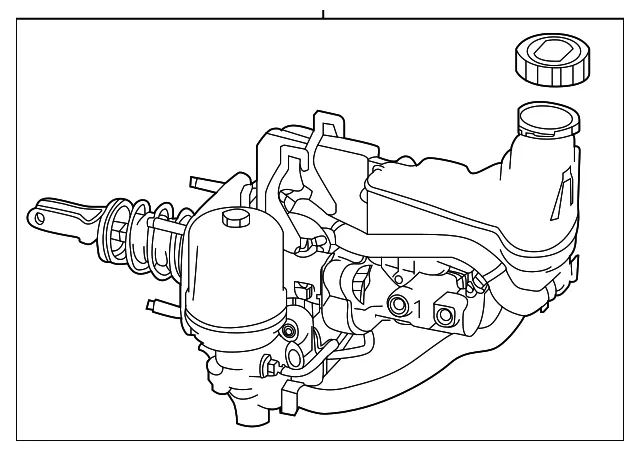 Master Cylinder - Nissan (46007-4BC3B)