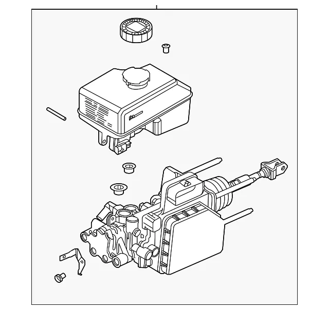 Brake Master Cylinder - Nissan (46010-9BU4D)