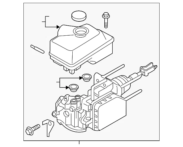 Master Cylinder - Nissan (46010-9FT4B)
