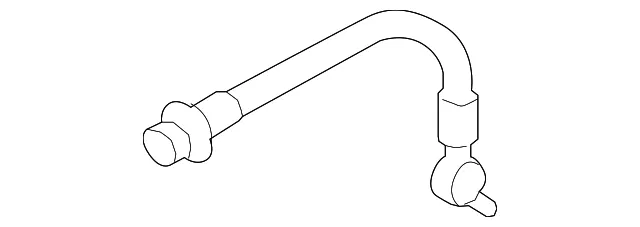 Rear Brake Hose Assembly - Nissan (46210-3NA2B)