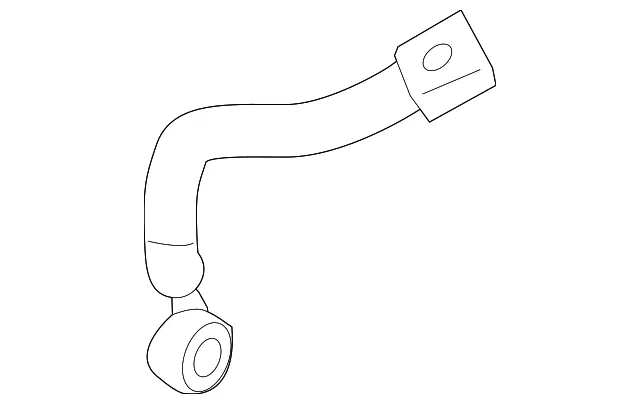 Brake Hose - Passenger Side (RH) - Nissan (46210-JL44A) - view 3