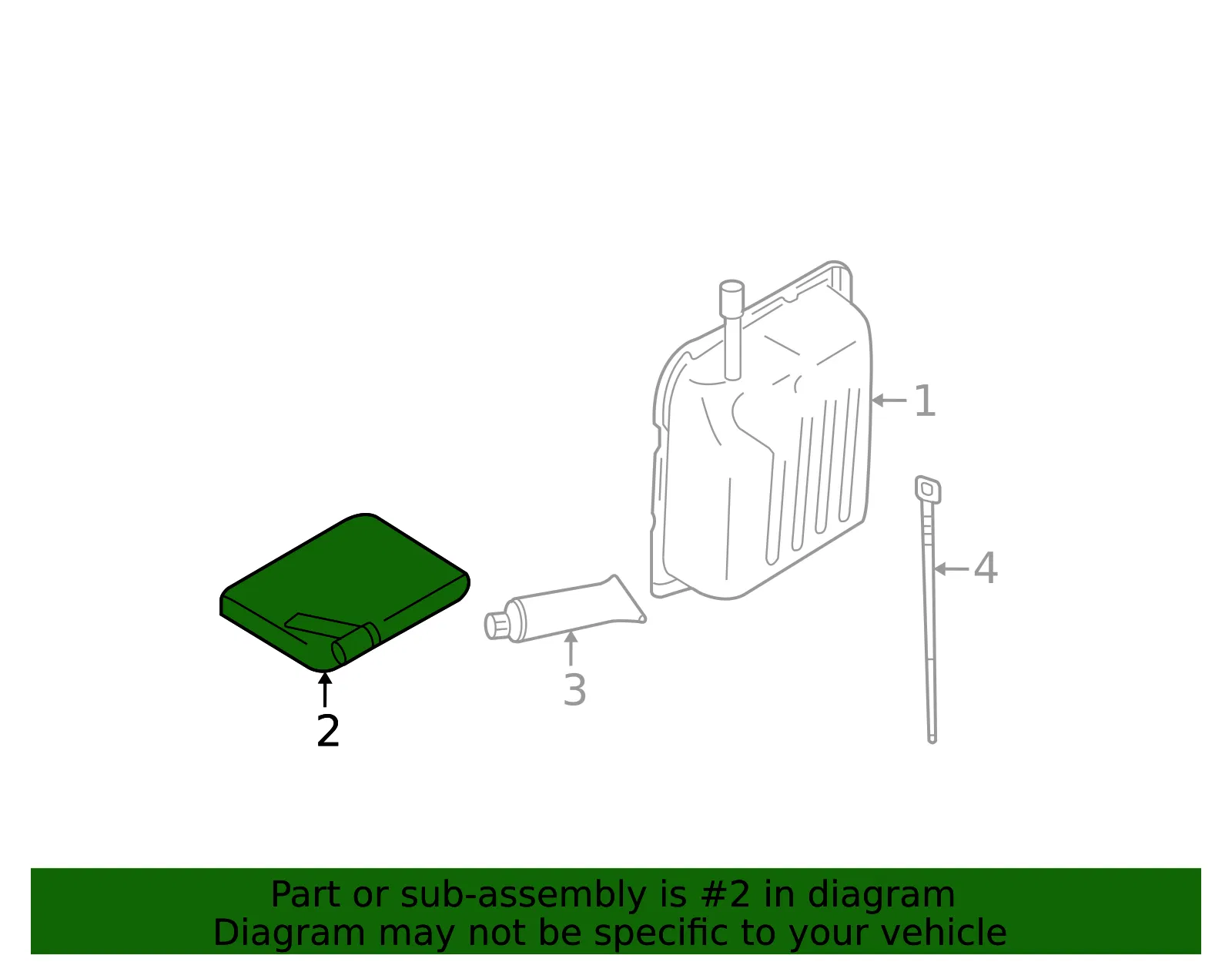 Transmission Oil Filter - Kia (46321-39010) - view 2