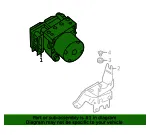 ABS Hydraulic Assembly - Nissan (47660-1A40D) - view 4
