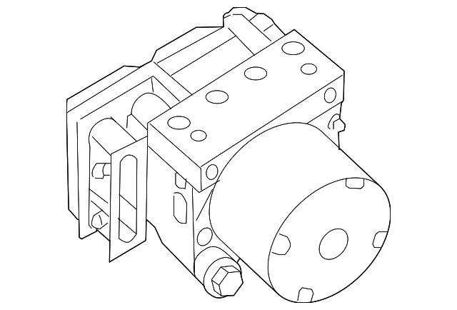 ABS Hydraulic Assembly - Nissan (47660-1A40D)
