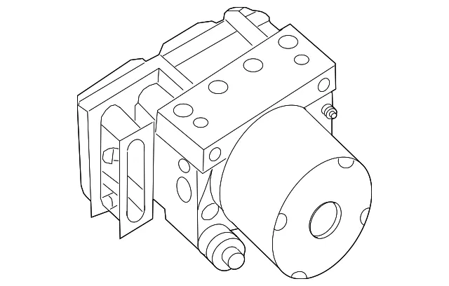ABS Hydraulic Assembly - Nissan (47660-3RU4B)
