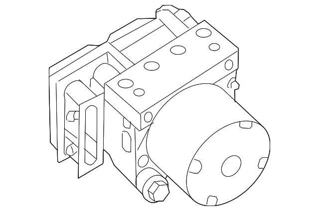 ABS Hydraulic Assembly - Nissan (47660-5HR4B)