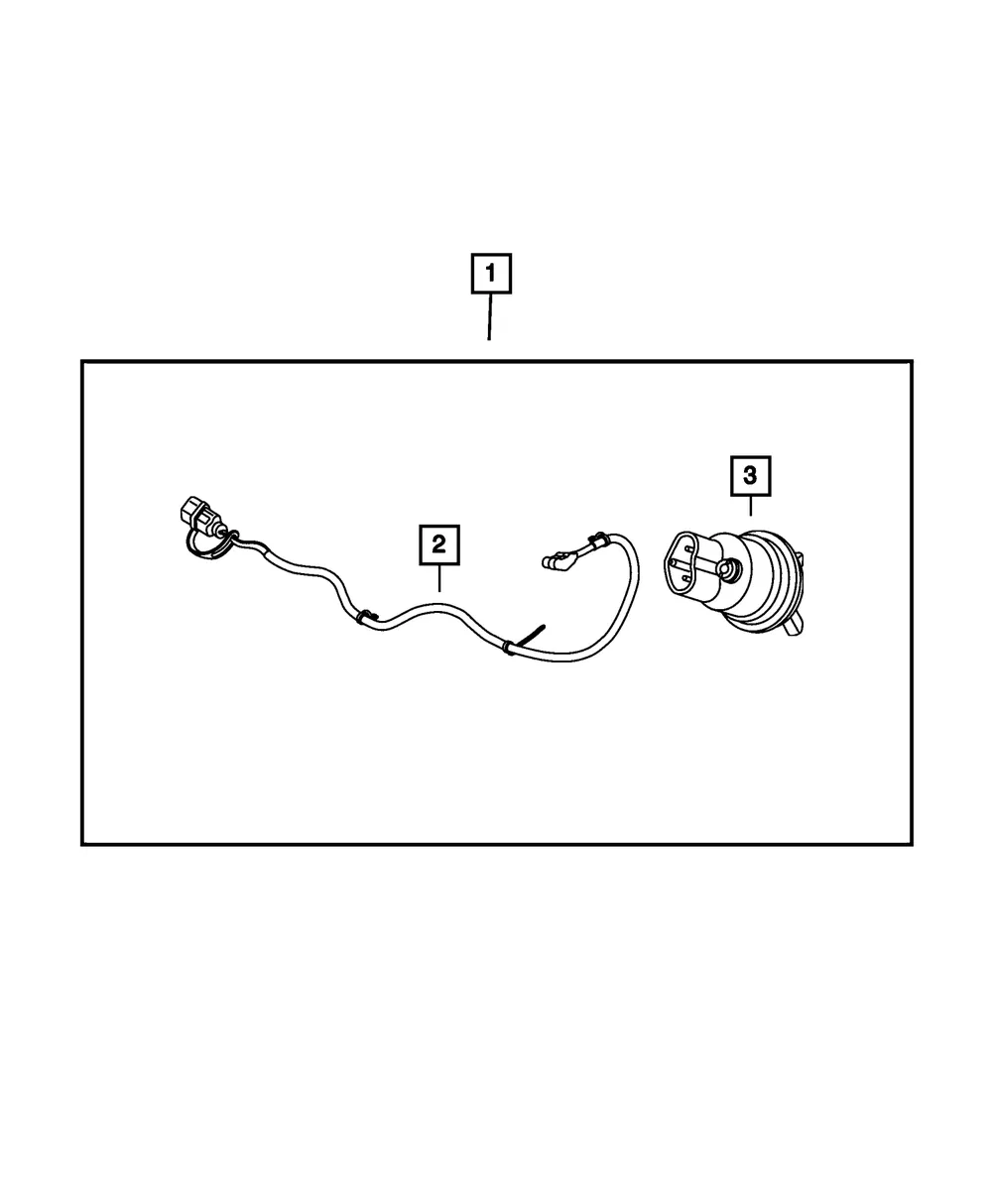 Engine Block Heater Cord - Mopar (4801618aa) - view 2