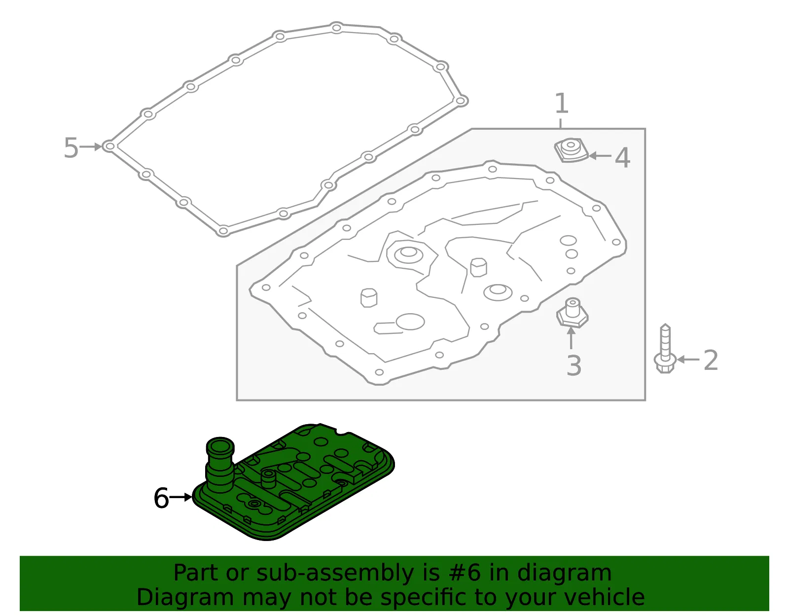 Transmission Oil Filter - Kia (48197-2H000) - view 2