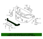 Radiator Support Tie Bar - Ford (4S4Z-16138-RA) - view 12