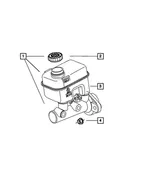 Brake Master Cylinder - Mopar (5175103AA) - view 7