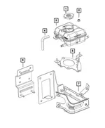 Coolant Reservoir - Mopar (5181870AF) - view 9