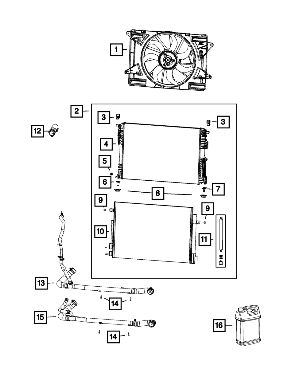 Radiator Draincock - Mopar (52028466AB) - view 5