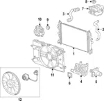 Engine Cooling Fan Motor - GM (52096862) - view 7