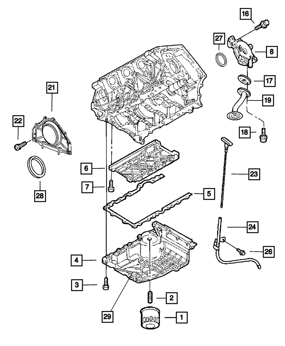 Engine Oil Filter - Mopar (5281090AB) - view 6