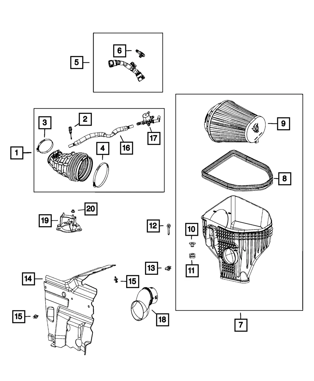 Coolant Bottle Bracket - Mopar (53011048aa) - view 3
